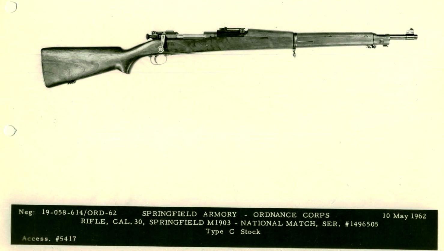 Springfield m1a rifle serial number database